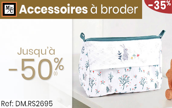 Accessoires à broder
