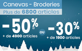 Canevas, tapis, coussins, broderies, broderies Diamant, ...
