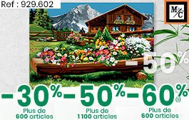 Canevas, coussins, tapis, kits enfants
