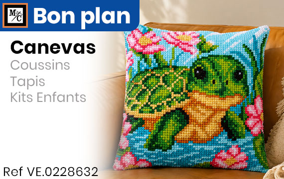 Canevas, coussins, ... Canevas