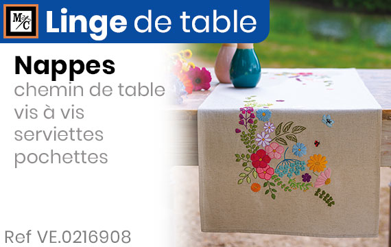 Linge de table Linge de table
