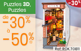 Puzzles 3D, puzzles