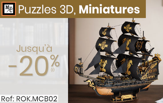 Puzzles 3D, miniatures