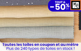 Toiles à broder et coupons