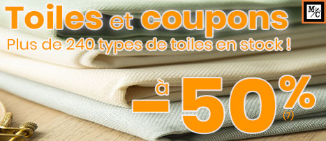 Toiles à broder et coupons