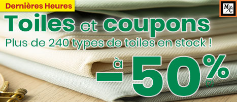 Toiles à broder et coupons