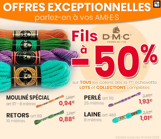 Offres exceptionnelles fils DMC