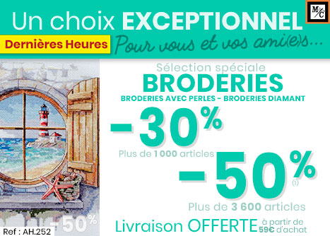 Broderies, perles et Diamant