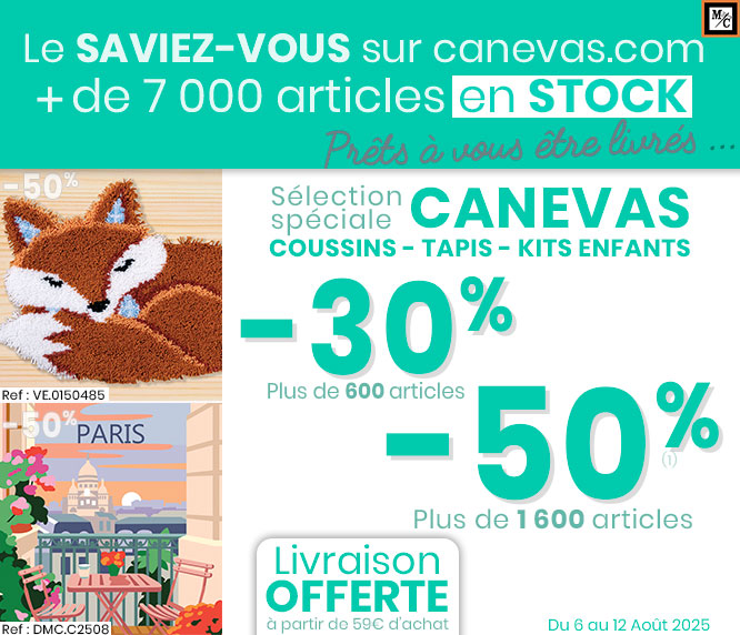 Canevas, coussins, tapis