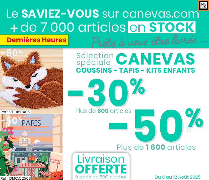 Canevas, coussins, tapis