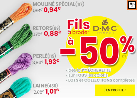 Fils à broder DMC
