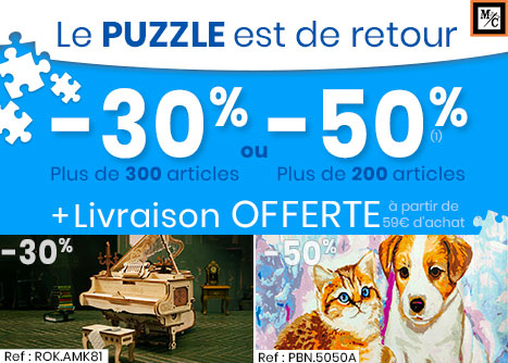Puzzles et peintures par numéro
