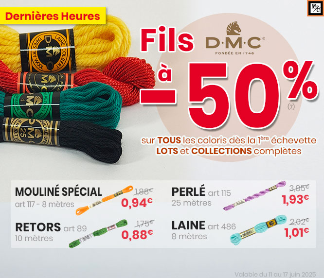 Fils à broder DMC