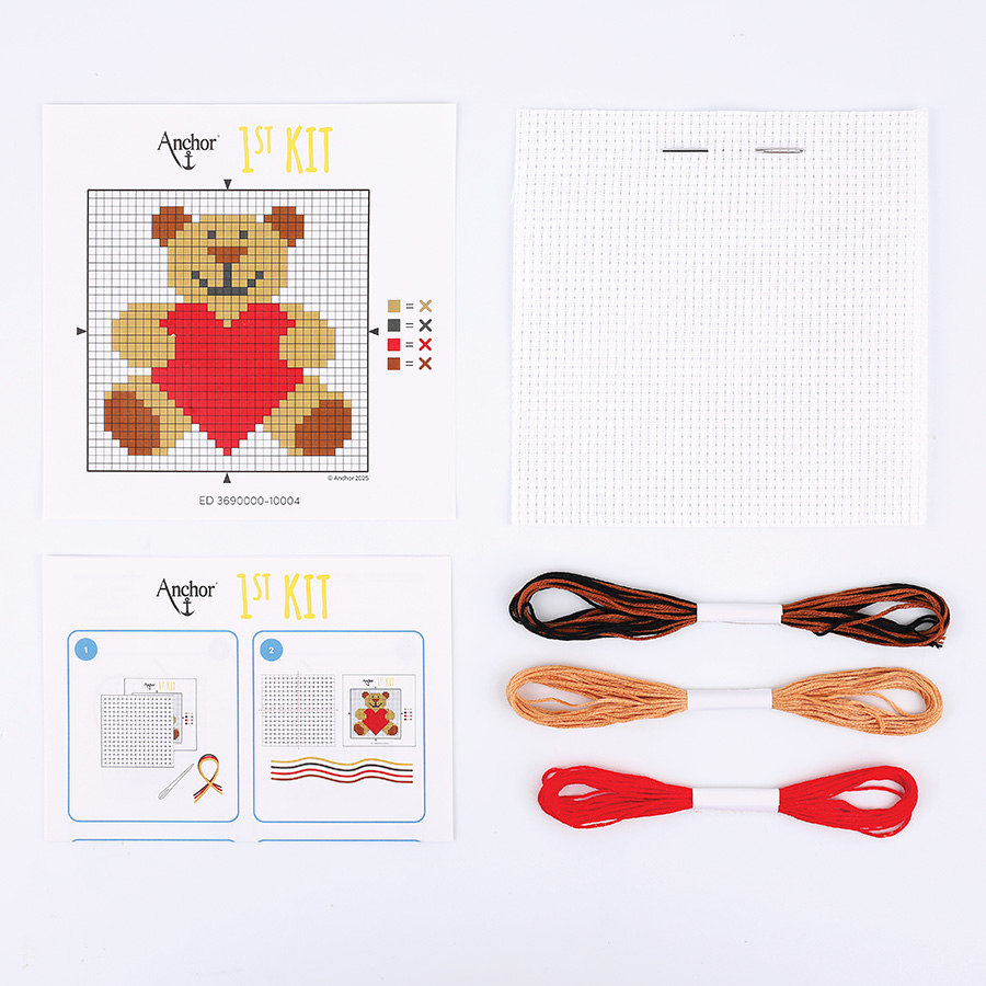 Kit Point De Croix Enfants Kit 5 Broderies Point De Croix Pour Enfants