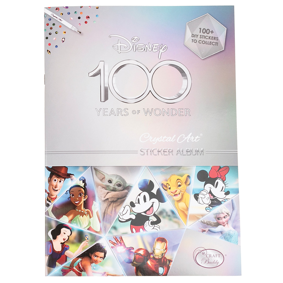 Support à diamanter - Album stickers 100 ans Disney - Crystal Art