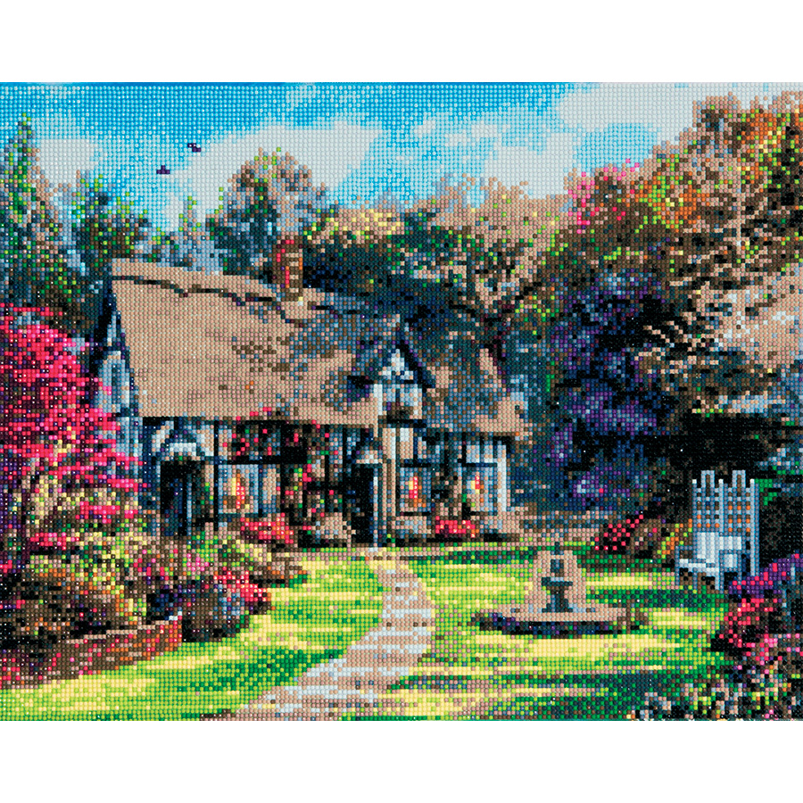 YSCOLOR Diamond Painting Diamant Peinture Coran Broderie Point De Croix 5D Décor À La Maison Cadeau Ornement Stickers Muraux Foi Musulmane Arabe Texte Sticker Mural 30X40Cm