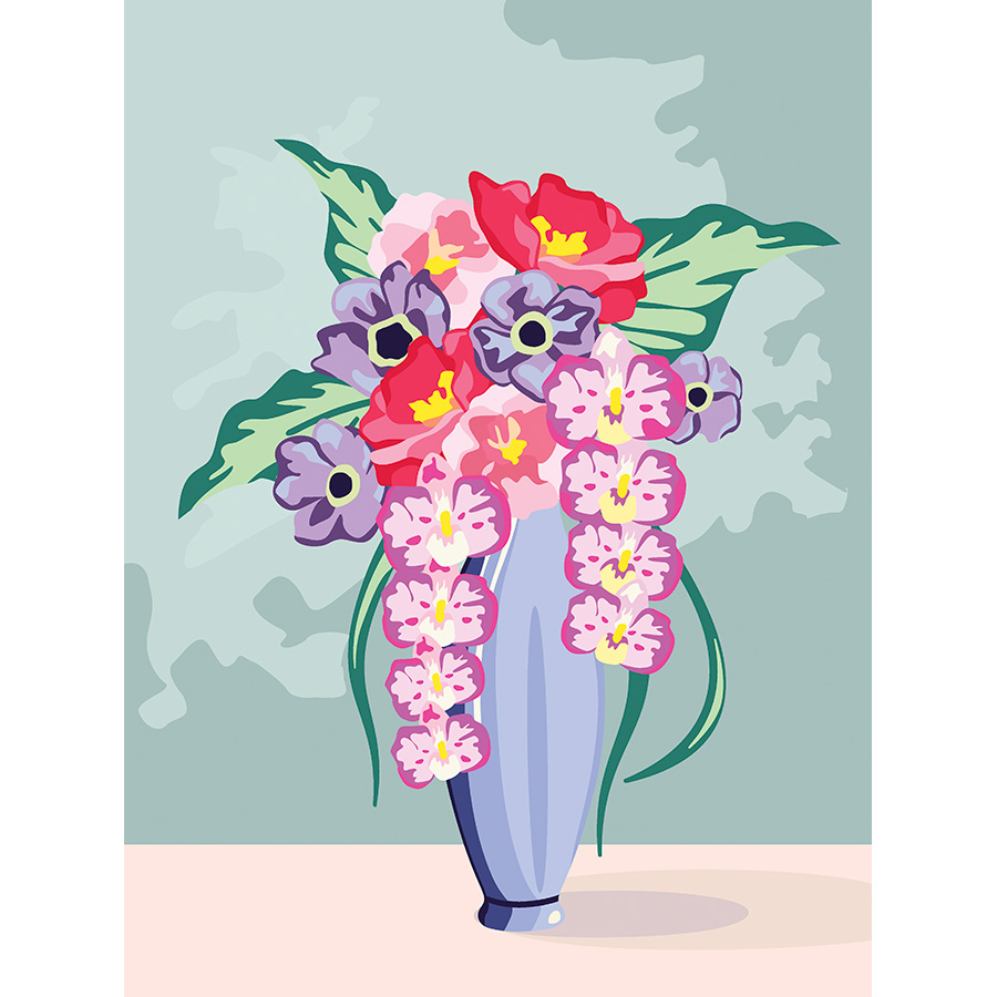 Tableau toile - Orchidée 4 - Des prix 50% moins cher qu'en magasin