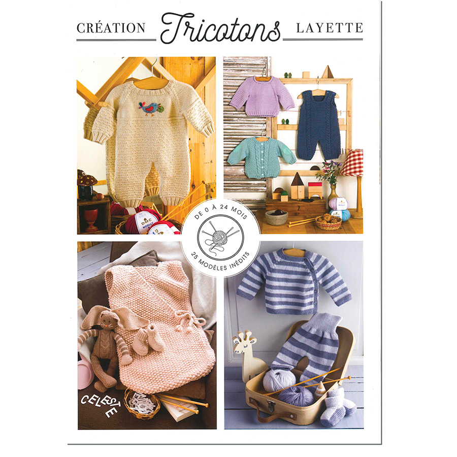 Catalogue Ancien De Laine Tricot Prestige N°37 – Modèles Bébé Et Layette – Année 1985 – Occasion
