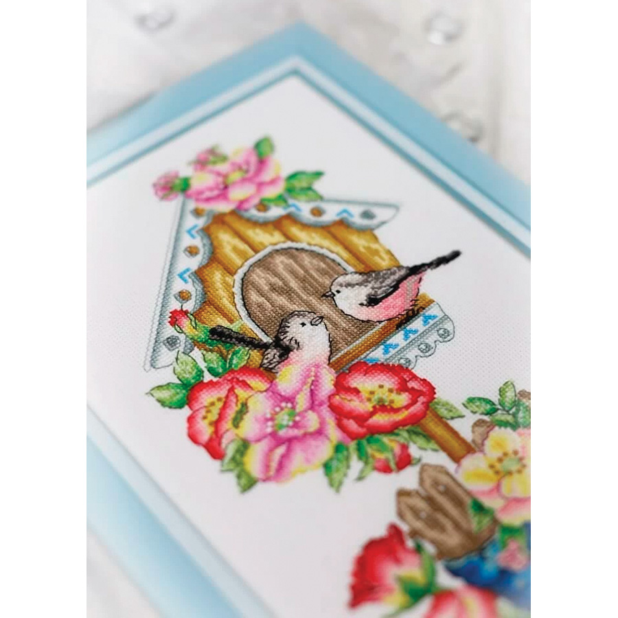 Kit Broderie Point De Croix - Grenade En Fleurs - Toison D'or