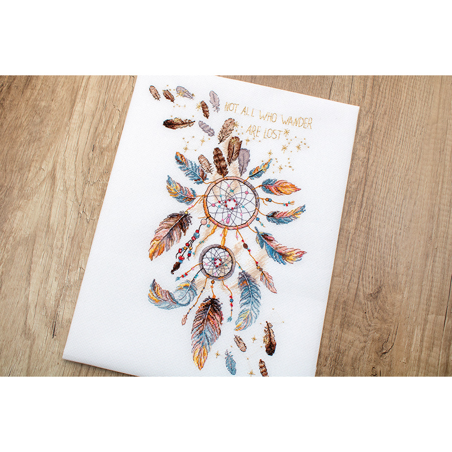 AMBATTERY Adultes Broderie Point De Croix Kits, Bateau à Voile De Mer,J,50 * 70cm DIY Débutant Canevas Point De Croix Kit 11CT Toile Pré-imprimé Décoration De La Maison