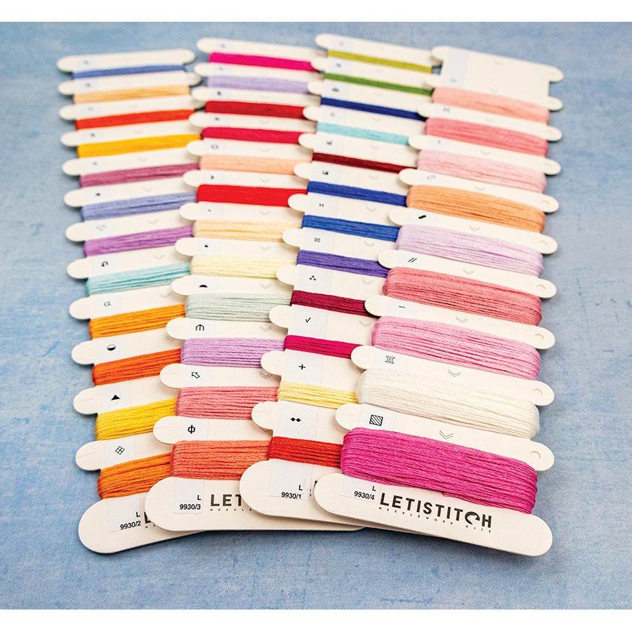 Kit Broderie Point De Croix Imprimé "Arbre De Vie" - 11 CT, 45x45 Cm, Pour Débutants, Fil écologique Inclus