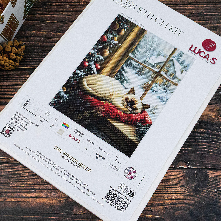 Kit Broderie Hiver à Broder Luca-s B560