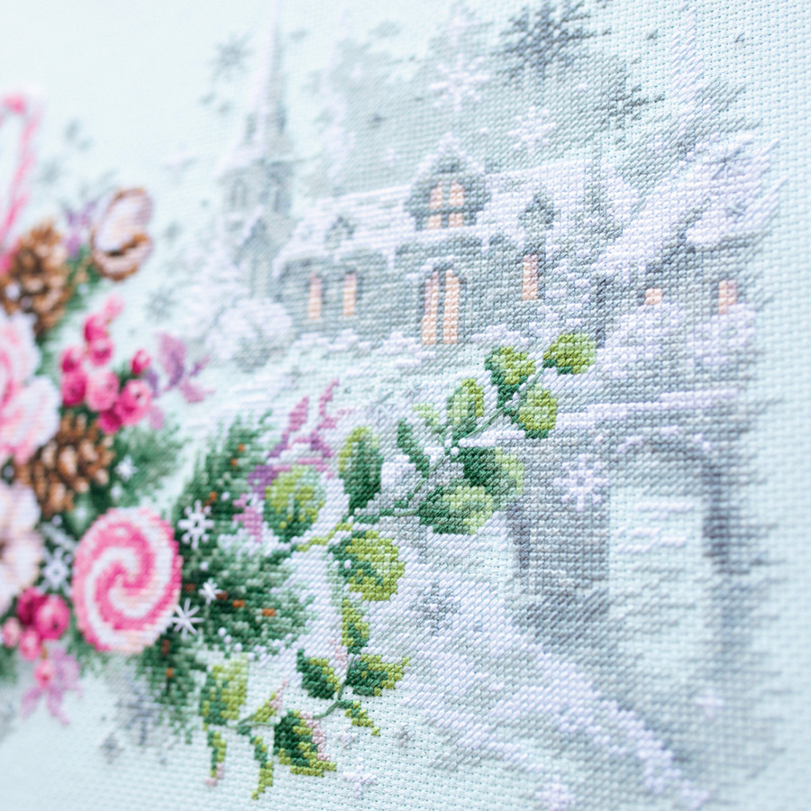 Kit broderie et point de croix Noël, Broderie Diamant