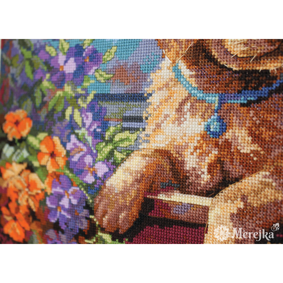Merejka Cross Stitch Kit, Multi-Colour, 24.5 X 35.5 Cm