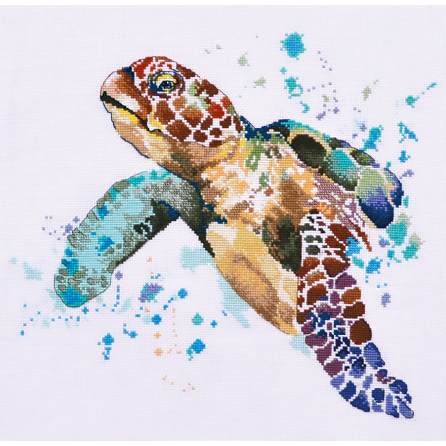 AMBATTERY Canevas Point De Croix Kit Complet Adulte, Fleur De Tournesol En Fleurs,R,30 * 40cm Kit Broderie Point De Croix Imprimé Compté Debutant, Kit Canevas Et Broderie Complet Avec Fils à Broder