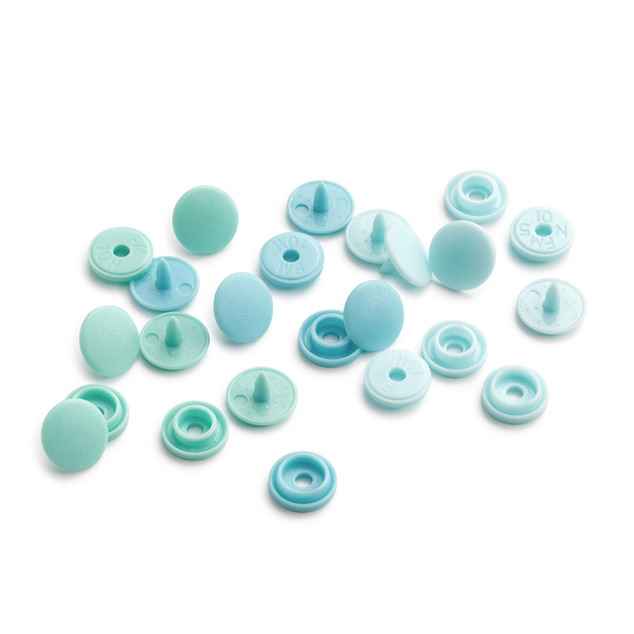 Lot De 36 Boutons-pression Ronds Transparents En Plastique Créatifs Vêtements