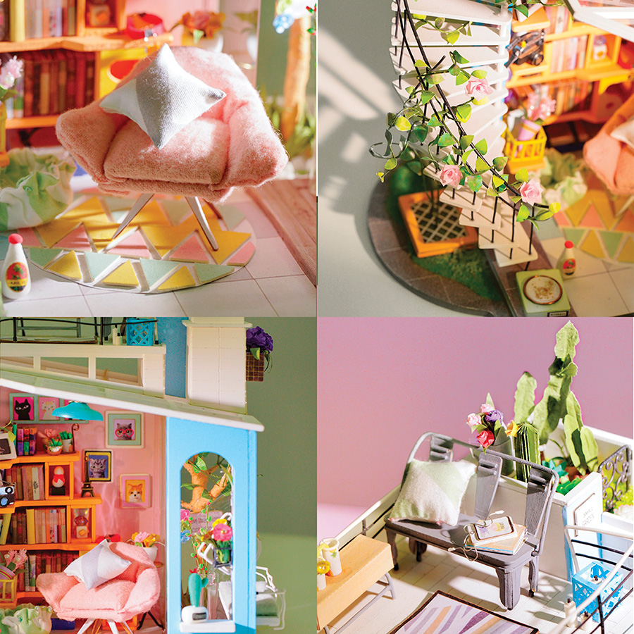 Diorama Robotime Dora's Loft Dg12 - Rolife | Cuotas sin interés