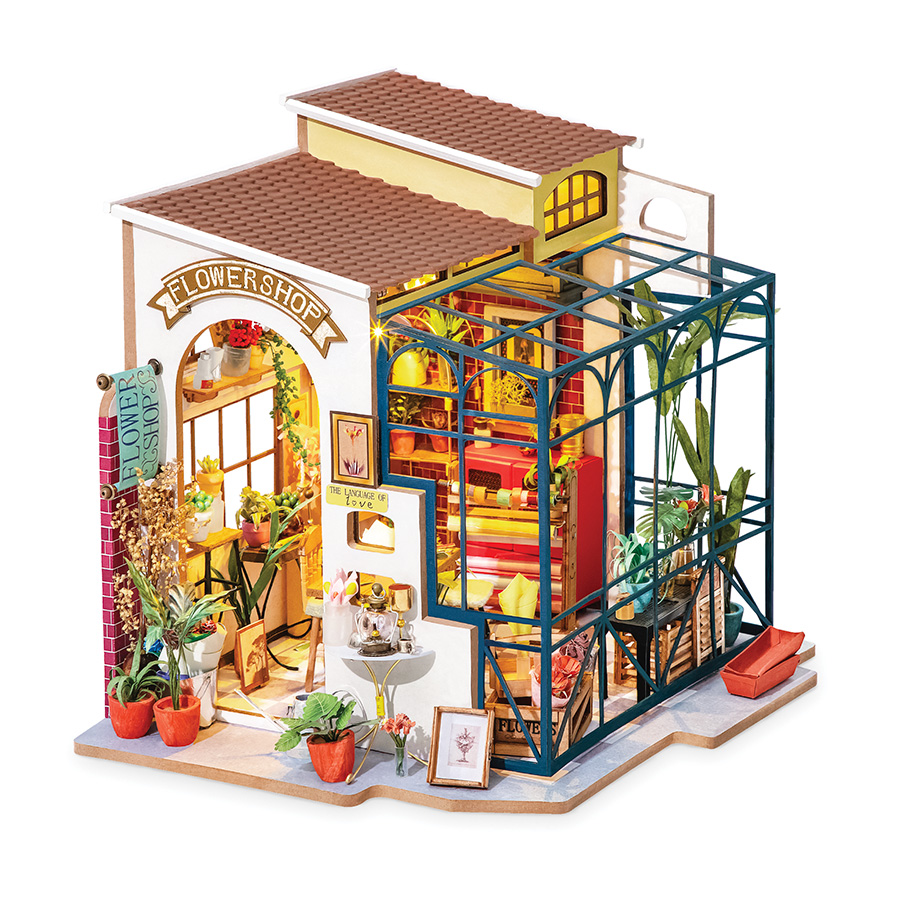 Maison miniature - Le magasin de fleurs d'Emilie - Rolife
