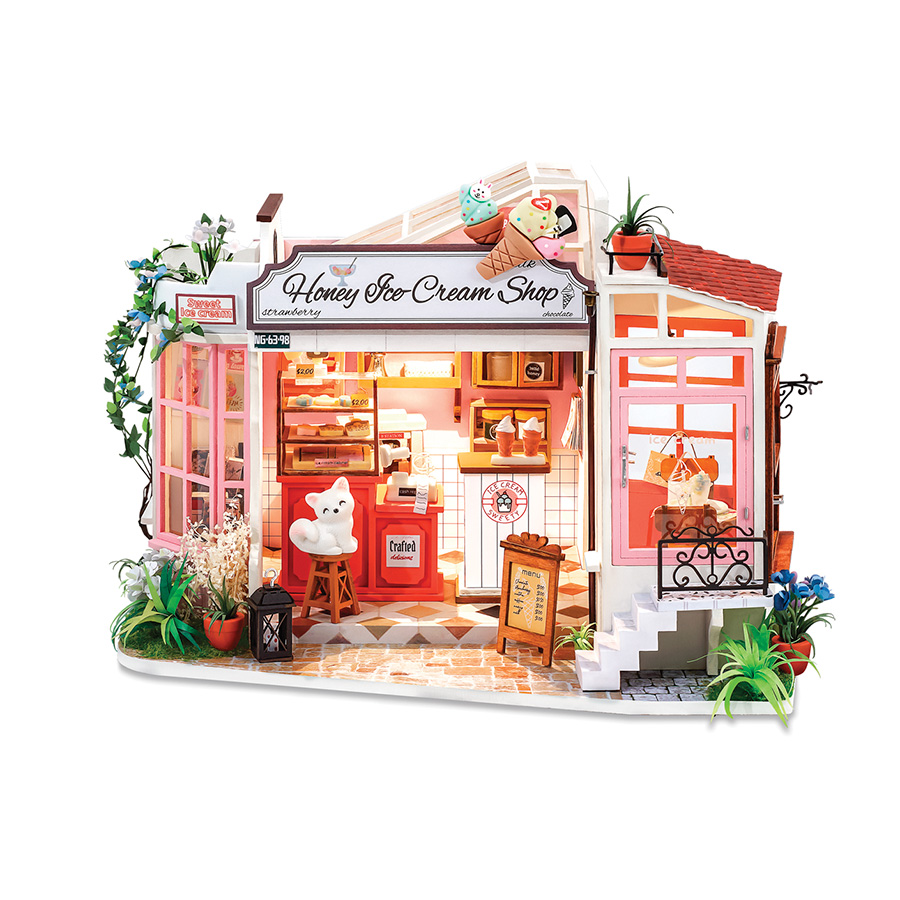Maquette Maison Miniature Boutique de Thé Rolife ‎RB-DG146 (Via Coupon -  Vendeur Tiers) –