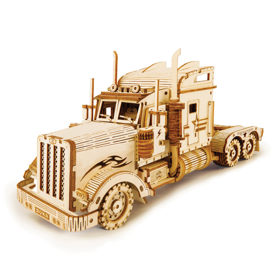 Puzzle 3D Bois - Camion Heavy Truck - ROKR