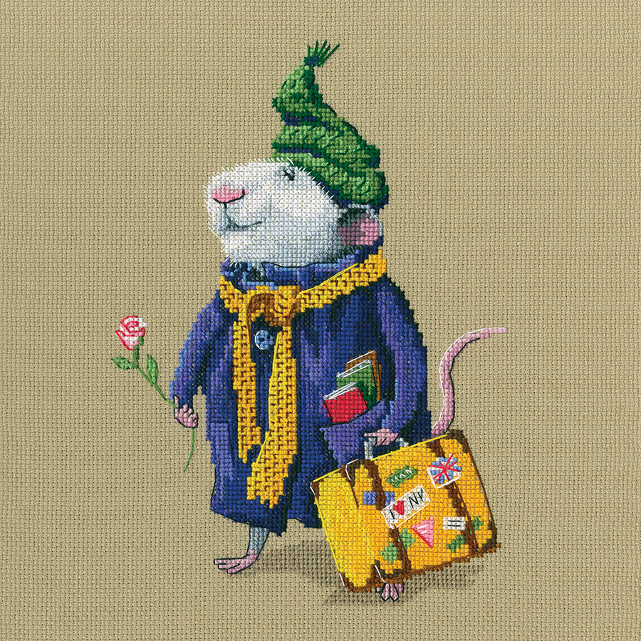 RTO Choisissez Me... Point De Croix Kit-7-inch X 10,8 Cm 14 Fils