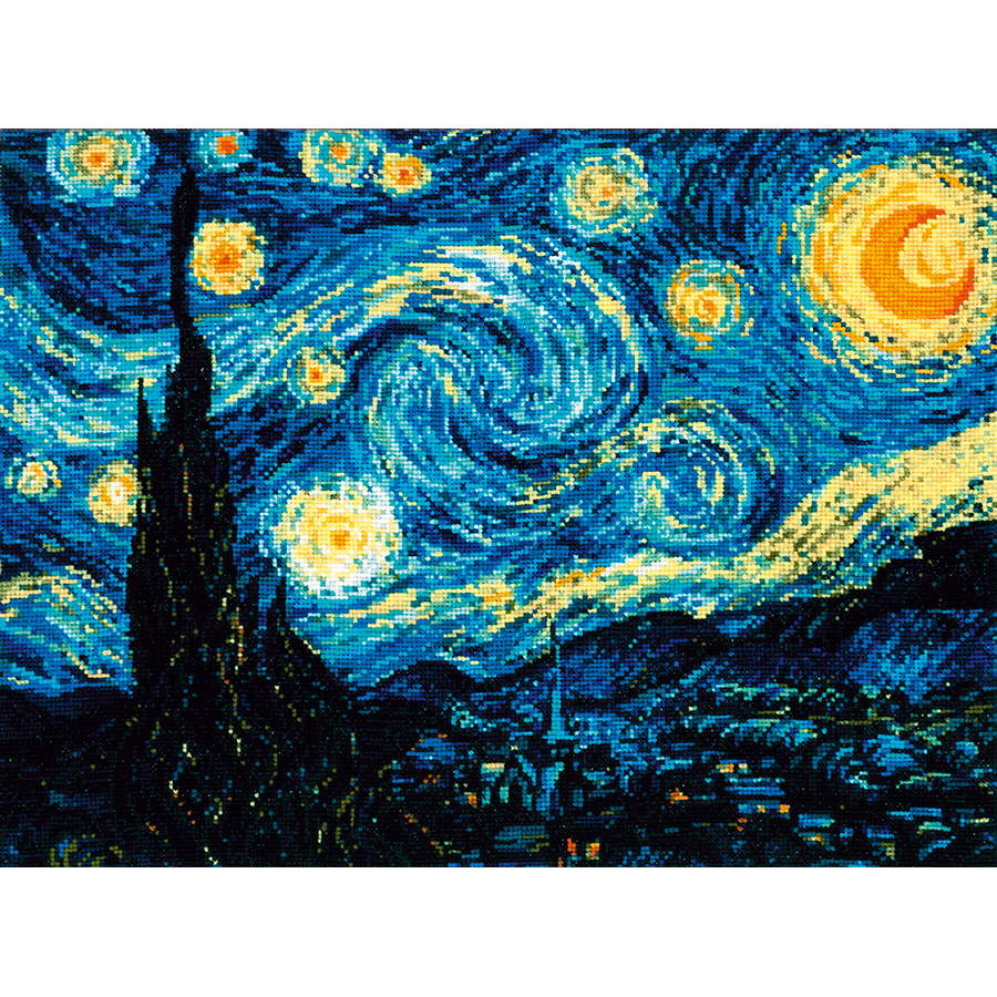 Mini Peinture Par Numéro Adulte 20X20Cm Avec Cadre Van Gogh Nuit Etoilée -  Petit Format Kit De Loisir Créatif Diy Numéro D'A[u2086] - Cdiscount  Beaux-Arts et Loisirs créatifs