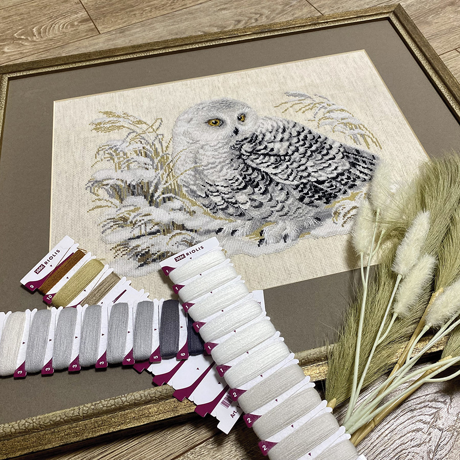 YEESAM ART Kit De Broderie Au Point De Croix Avancé – Motif