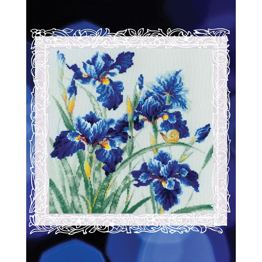 Kit Point De Croix RIOLIS 2182 – Beauté Tropicale – 40x30cm – Neuf