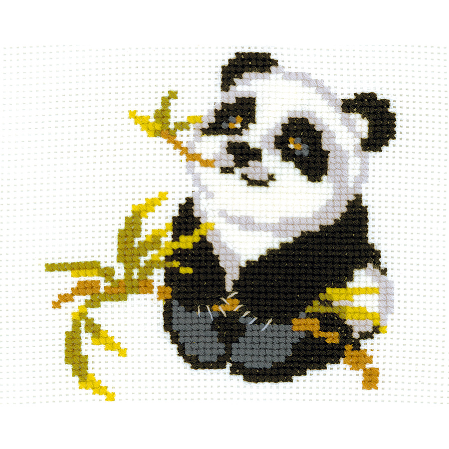 Grille Point De Croix Disney Gratuite A Imprimer Kit point de croix - Panda - Riolis