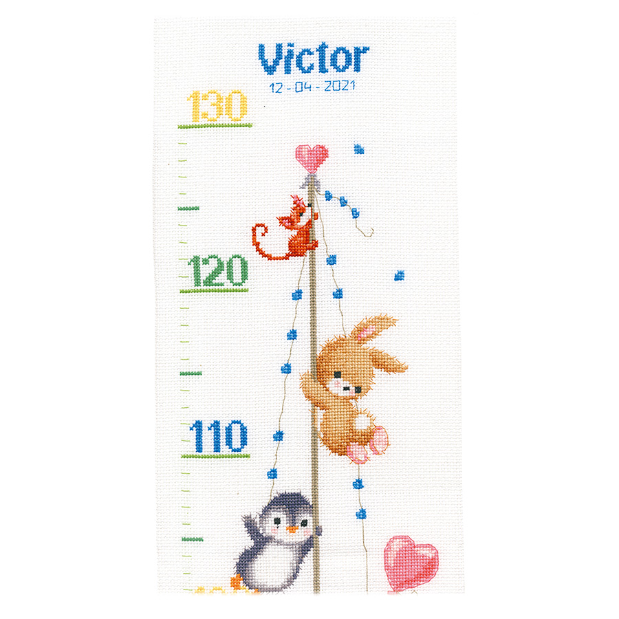 Kit De Point De Croix Vervaco 'Notre Plus Grande Aventure' - Diagramme De Comptage