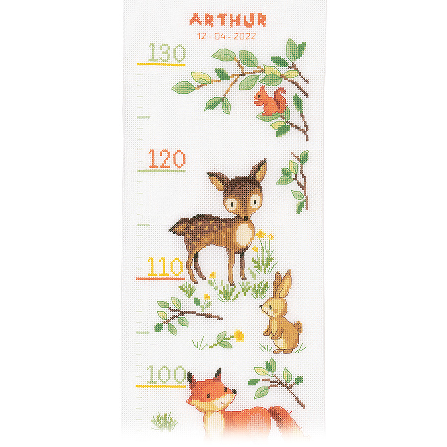 DIAGRAMME POINT DE CROIX ABC COLLECTION - ENFANTS AUX ETOILES