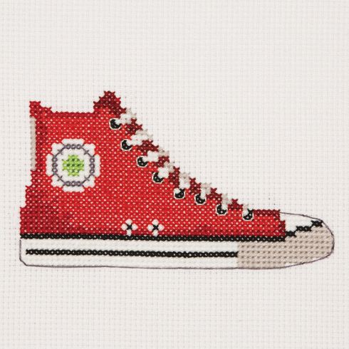 Kit broderie point de croix Converse Anchor