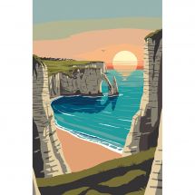 Canevas Pénélope  - SEG de Paris - Etretat