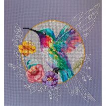 Wihgkin adultes broderie point de croix kits Poissons Koi dans un étang de lotus DIY débutant canevas point de croix kit 11CT toile pré-imprimé noel décoration de la maison (40x50cm