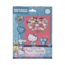 Sticker broderie Diamant - Crystal Art D.I.Y - Pochette de 3 stickers Hello Kitty