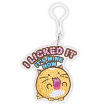 Porte-clés Broderie Diamant - Crystal Art D.I.Y - I licked it