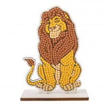 CRYSTAL ART – Figurine Diamant Kangourou – Strass Colorés – Socle Inclus – Carte éducative – Dès 6 Ans