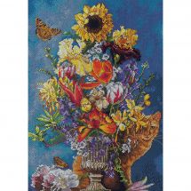 ENSEMBLE CADRE DE broderie point de croix compact poignée cerceau