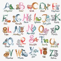 POINT de CROIX attitude N°3 - Spécial Abécédaires, 800 motifs, 30 réalisations