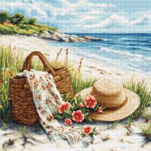 Kit broderie point de croix - Luca-S - L'écho de l'été